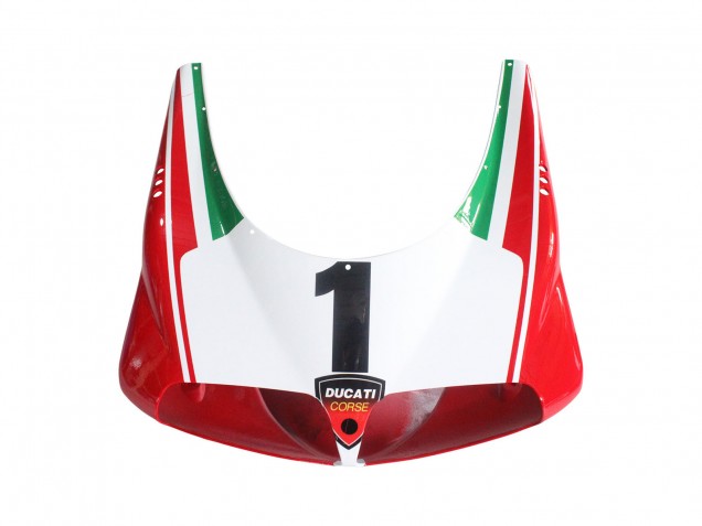 Carenados Moto Ducati 748/916/996/998 1993-2005 - Blanco Rojo Amarillo Verde Negro Brillante Performance