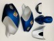 Carenados Moto Ducati Monster 696 796 1100 1100S 2008-2012 - Azul Oscuro Plata