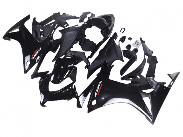 Carenados Moto Honda CBR500R 2013-2015 - Negro Brillante Negro Mate