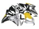 Carenados Moto Honda CBR500R 2013-2015 - Plata Amarillo Negro Mate