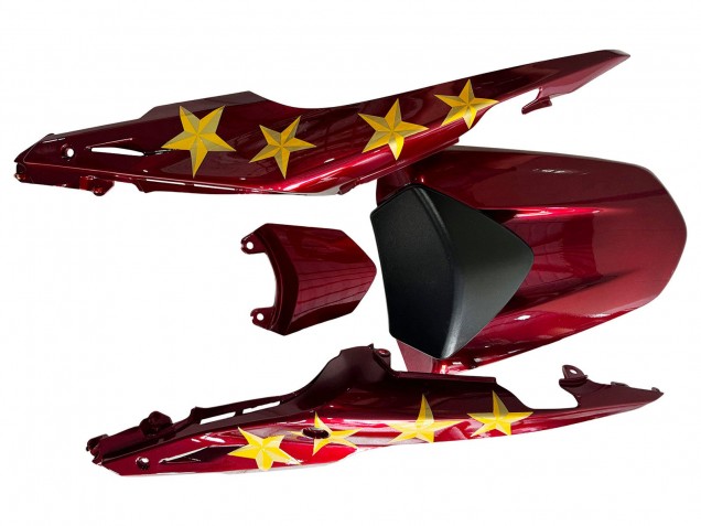 Carenados Moto Honda CBR500R 2013-2015 - Rojo Azul Amarillo Estrella