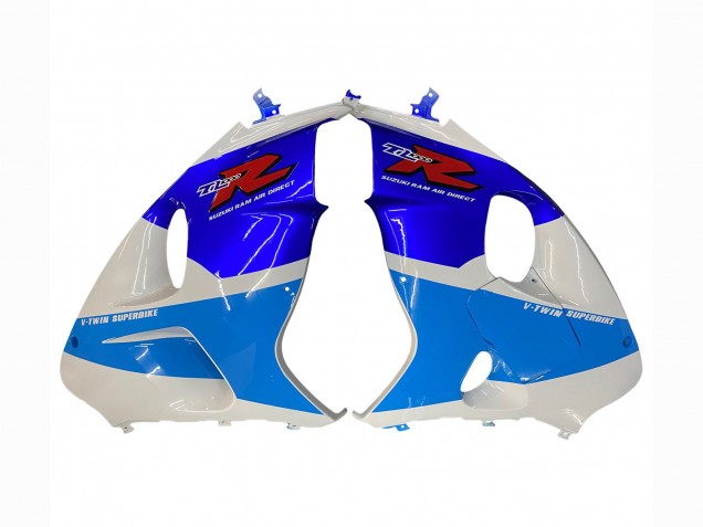 Carenado Moto Suzuki TL1000R 1998-2003 - Blanco Azul Negro Rojo