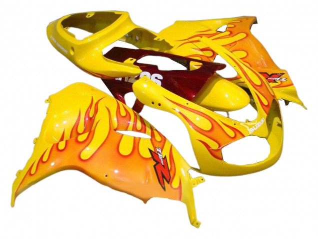 Carenados Moto Suzuki TL1000R 1998-2003 - Amarillo Rojo Llama