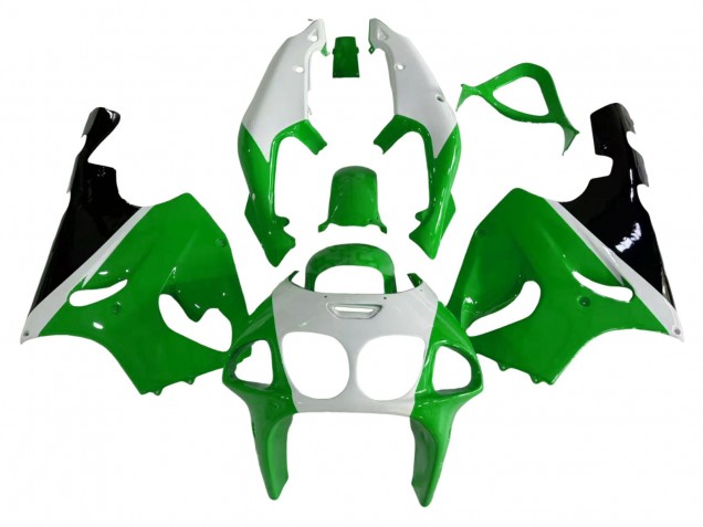 Carenados Moto Kawasaki ZX7R 1996-2003 - Blanco Verde Negro