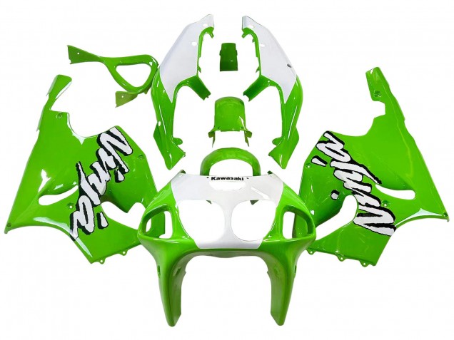 Carenados Moto Kawasaki ZX7R 1996-2003 - Blanco Verde