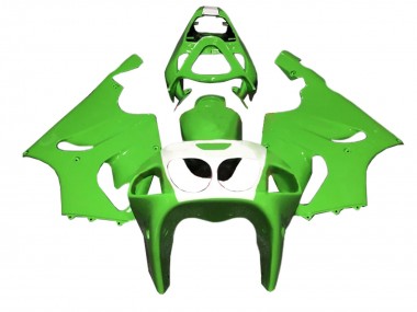 Carenados Moto Kawasaki ZX7R 1996-2003 - Verde Blanco