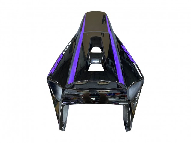 Carenados Moto Honda CBR1000RR 2004-2005 - Negro Brillante Púrpura Raya