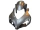 Carenado Moto Honda CBR1000RR 2004-2005 - Plata Negro Brillante