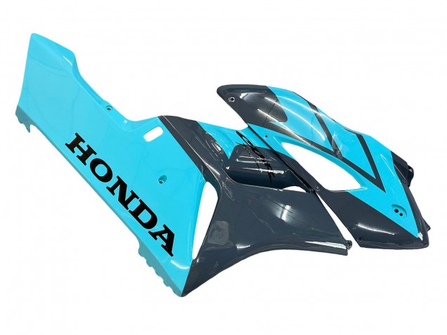 Carenados Moto Honda CBR1000RR 2004-2005 - Azul Claro Negro Brillante