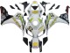 Carenados Moto Honda CBR1000RR 2006-2007 - Blanco Verde Negro Brillante Hannspree 52