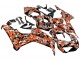 Carenados Moto Honda CBR1000RR 2006-2007 - Negro Naranja Plata Camouflage