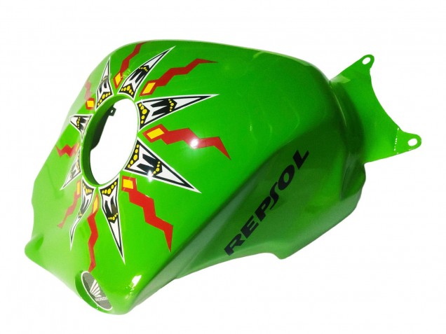 Carenados Moto Honda CBR1000RR 2008-2011 - Verde Naranja Negro Brillante Rossi Michelin 46