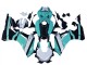 Carenados Moto Honda CBR1000RR 2017-2023 - Blanco Azul Claro Negro Brillante
