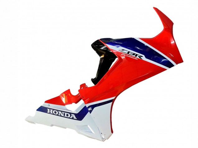 Kits Carenado Moto Honda CBR1000RR 2017-2023 - Blanco Rojo Azul