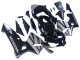 Carenados Moto Honda CBR600RR 2003-2004 - Plata Negro Brillante