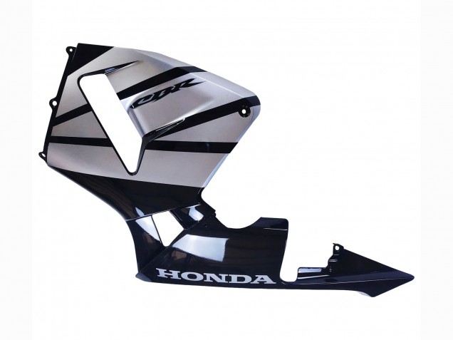 Carenados Moto Honda CBR600RR 2003-2004 - Plata Negro Brillante