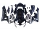 Carenados Moto Honda CBR600RR 2003-2004 - Plata Negro Brillante