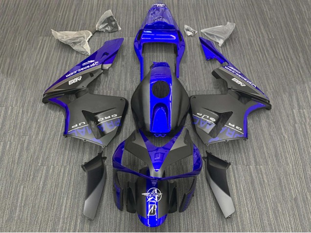 Carenados Moto Honda CBR600RR 2003-2004 - Azul Negro Mate