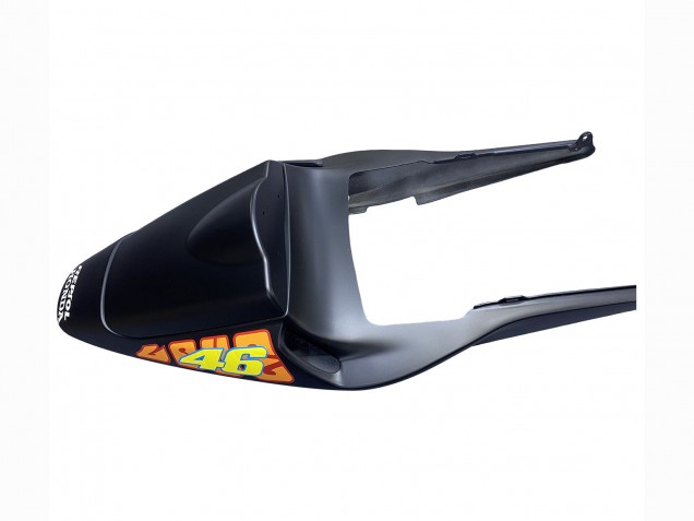 Carenados Moto Honda CBR600RR 2003-2004 - Negro Mate Naranja Repsol Rossi 46