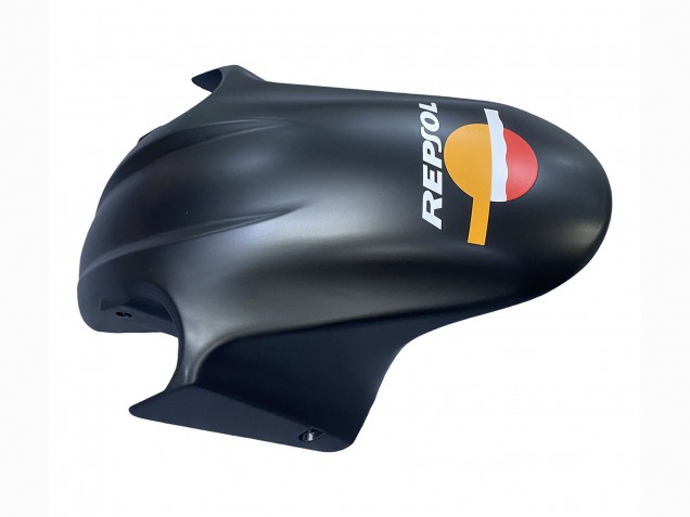 Carenados Moto Honda CBR600RR 2003-2004 - Negro Mate Naranja Repsol Rossi 46
