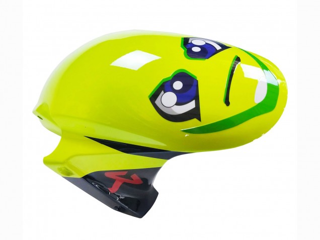 Carenados Moto Honda CBR600RR 2003-2004 - Azul Neon Amarillo Negro Brillante Tiburón