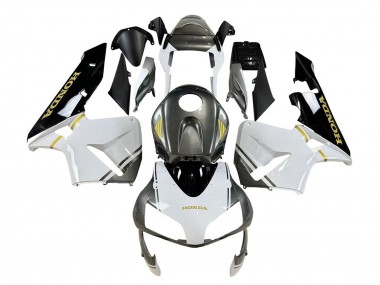 Carenados Moto Honda CBR600RR 2003-2004 - Blanco Amarillo Gris Negro