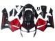 Carenados Moto Honda CBR600RR 2003-2004 - Rojo Negro Brillante Negro Mate