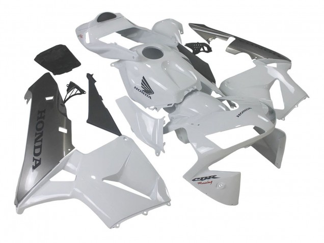 Carenado Moto Honda CBR600RR 2003-2004 - Plata Blanco