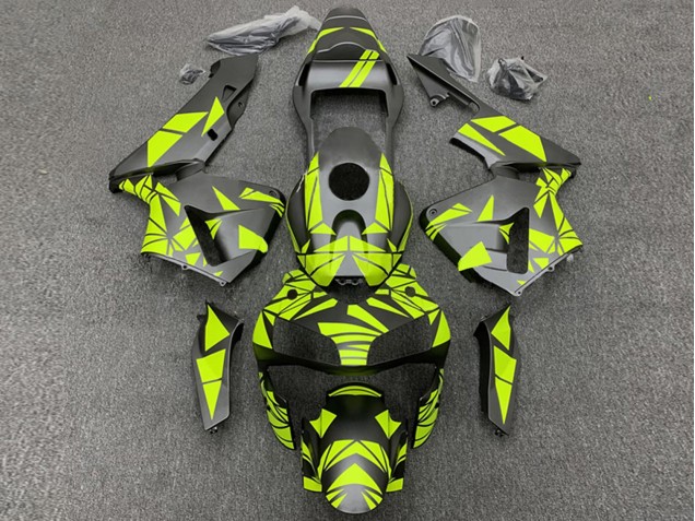 Carenados Moto Honda CBR600RR 2003-2004 - Amarillo Negro Mate
