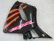 Carenados Moto Honda CBR600RR 2005-2006 - Naranja Negro Plata