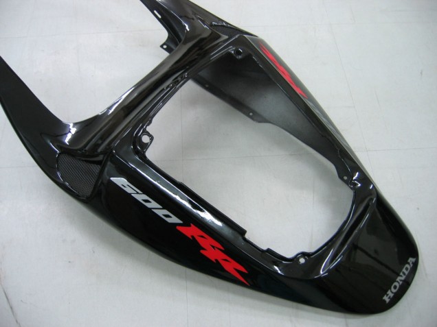 Carenados Moto Honda CBR600RR 2005-2006 - Negro Brillante Gris Llama
