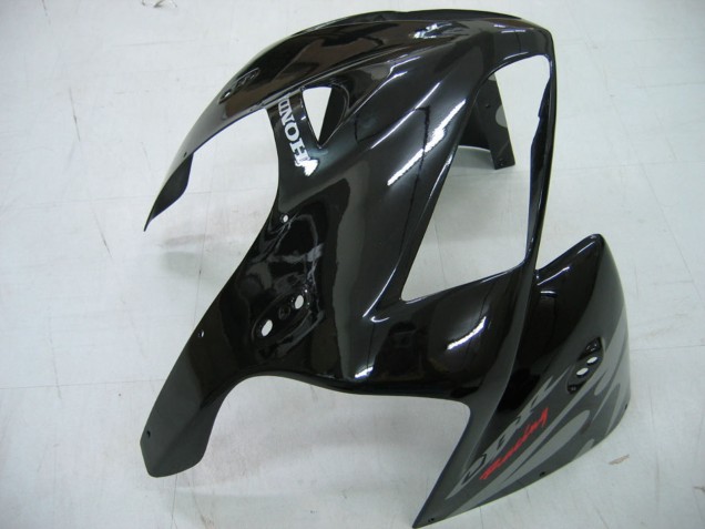 Carenados Moto Honda CBR600RR 2005-2006 - Negro Brillante Gris Llama