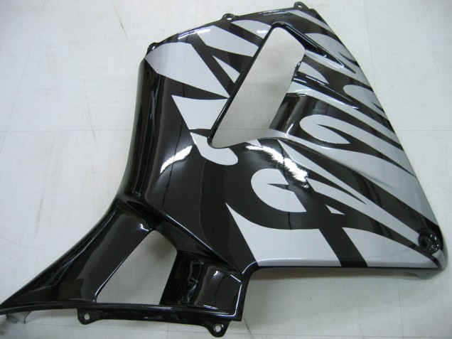 Carenados Moto Honda CBR600RR 2005-2006 - Negro Brillante Gris Llama