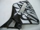 Carenados Moto Honda CBR600RR 2005-2006 - Negro Brillante Gris Llama
