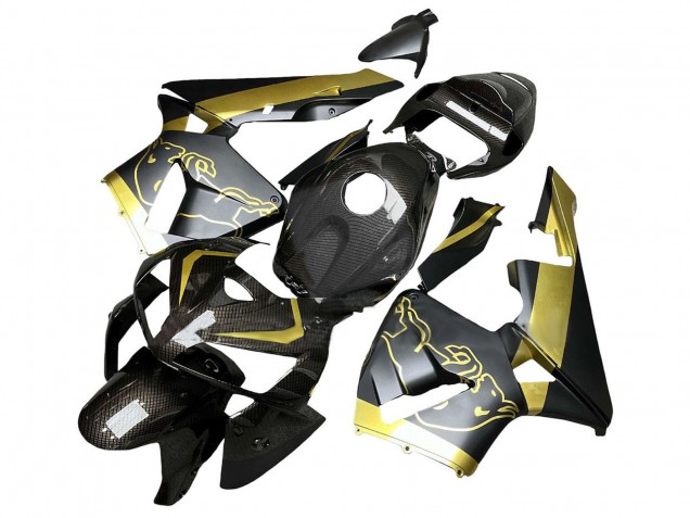 Carenados Moto Honda CBR600RR 2005-2006 - Negro Oro FibraCarbono