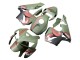 Carenados Moto Honda CBR600RR 2005-2006 - Verde Rojo Tiburón