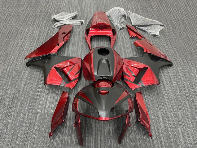 Carenados Moto Honda CBR600RR 2005-2006 - Rojo Negro