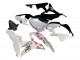 Carenados Moto Honda CBR600RR 2007-2008 - Blanco Cherry Blossom Negro Brillante Dividir
