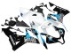 Carenados Moto Honda CBR600RR 2007-2008 - Blanco Azul Claro Negro Brillante