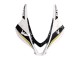 Carenado Moto Honda CBR600RR 2007-2008 - Blanco Oro Negro Brillante Playboy