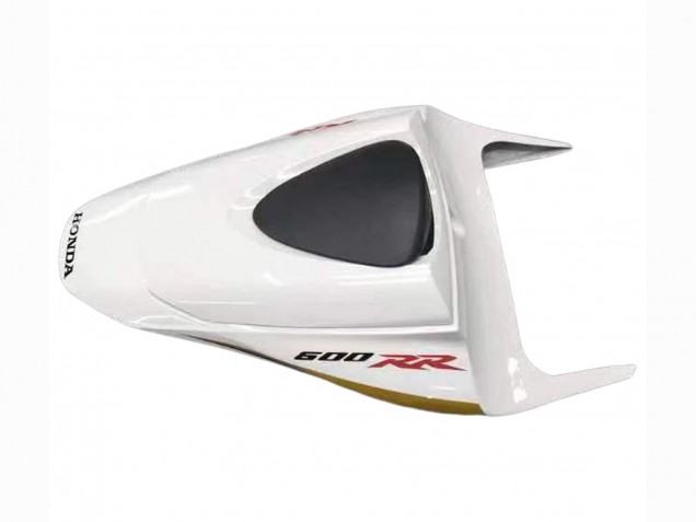 Carenado Moto Honda CBR600RR 2007-2008 - Blanco Oro Negro Brillante Playboy