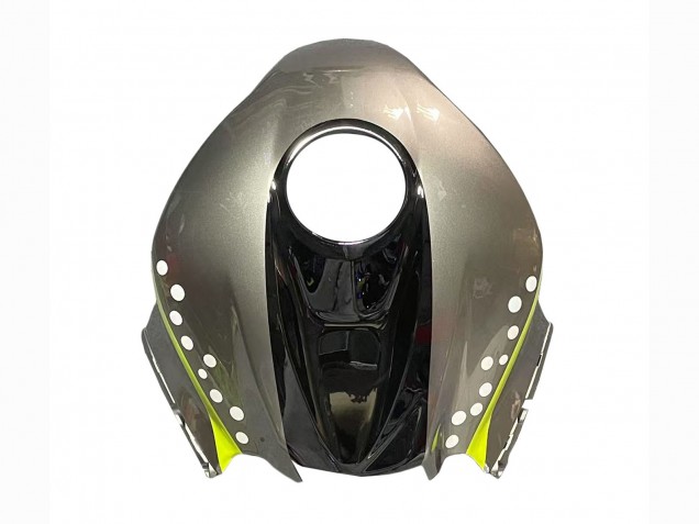 Carenados Moto Honda CBR600RR 2007-2008 - Gris Fluorescent Amarillo Tiburón