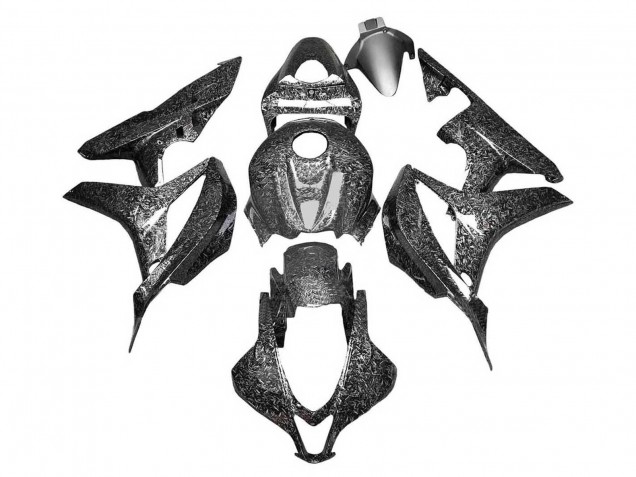 Carenados Moto Honda CBR600RR 2007-2008 - Negro Falsificado FibraCarbono