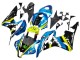 Carenados Moto Honda CBR600RR 2007-2008 - Verde Amarillo Negro Brillante Tiburón 46