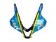 Carenados Moto Honda CBR600RR 2007-2008 - Verde Amarillo Negro Brillante Tiburón 46