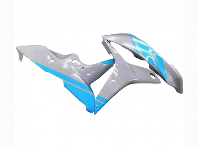 Carenados Moto Honda CBR600RR 2007-2008 - Gris Brillante Azul Claro