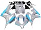 Carenados Moto Honda CBR600RR 2007-2008 - Gris Brillante Azul Claro