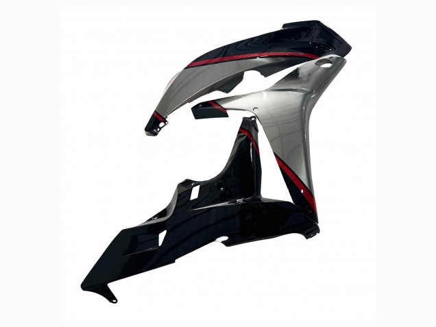 Carenados Moto Honda CBR600RR 2007-2008 - Plata Rojo Negro Brillante