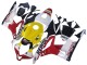 Carenados Moto Honda CBR600RR 2007-2008 - Blanco Amarillo Rojo Repsol HRC
