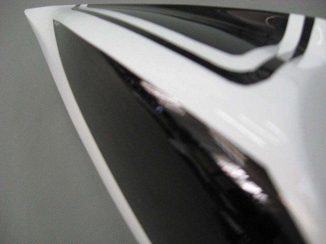 Carenados Moto Honda CBR600RR 2007-2008 - Blanco Negro Carrera